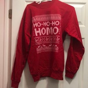 Ho-Ho-Homo Ugly Christmas Sweater